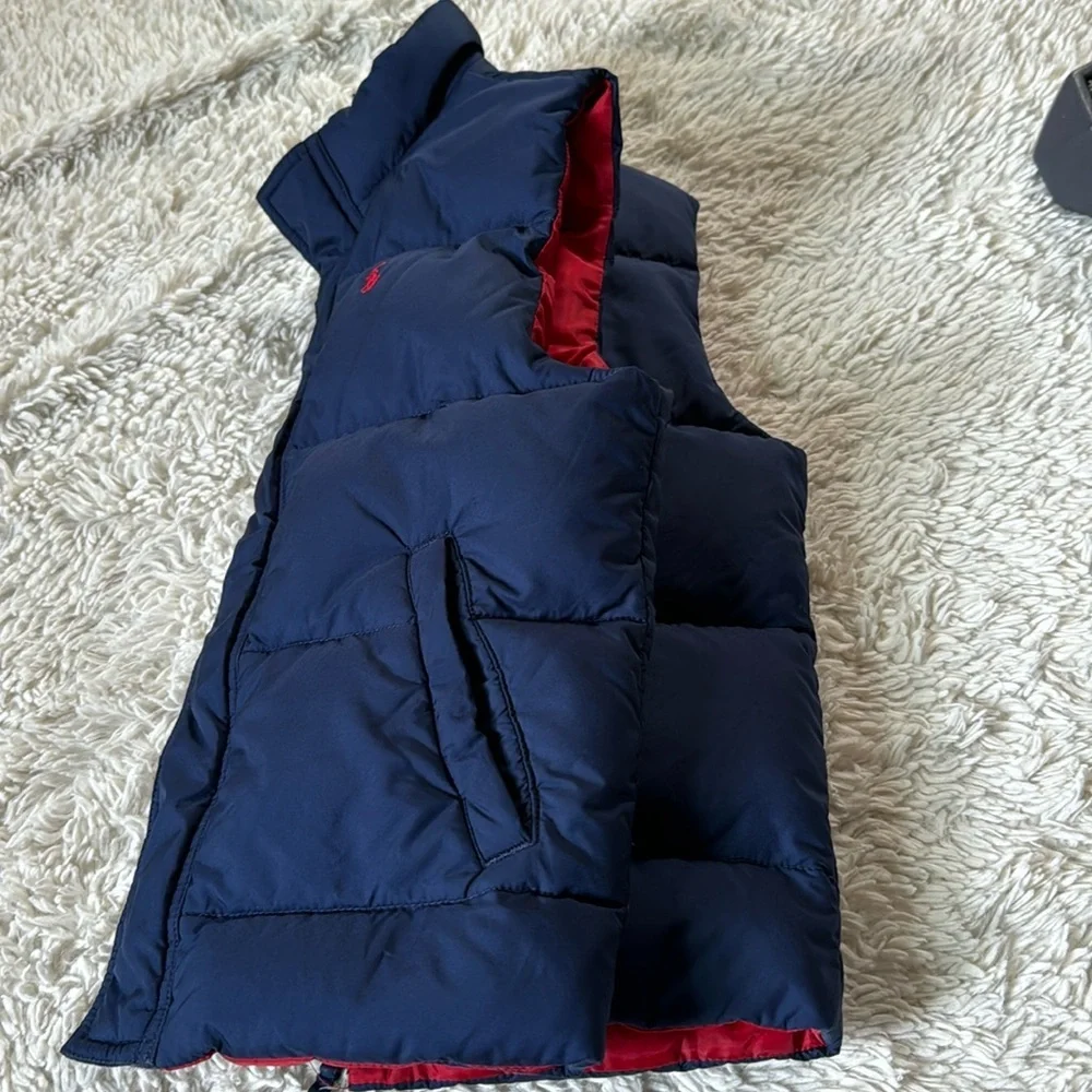 Polo Ralph Lauren Navy Blue Down Filled Puffer Vest for kid  size 5